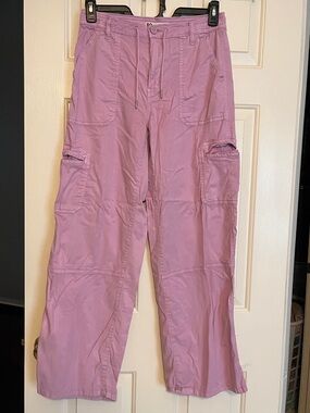 SO Lilac High-Rise Cargo Pants